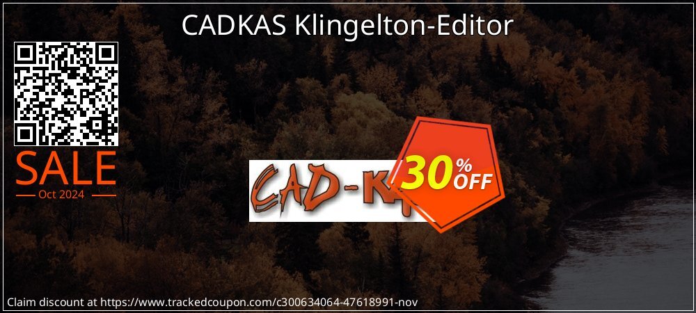 CADKAS Klingelton-Editor coupon on National Loyalty Day offer
