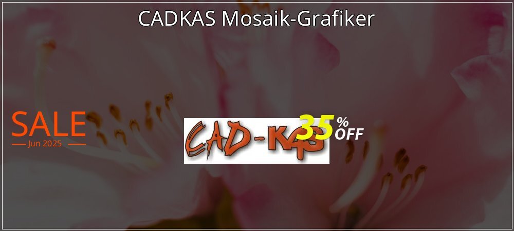 CADKAS Mosaik-Grafiker coupon on World Bicycle Day discounts