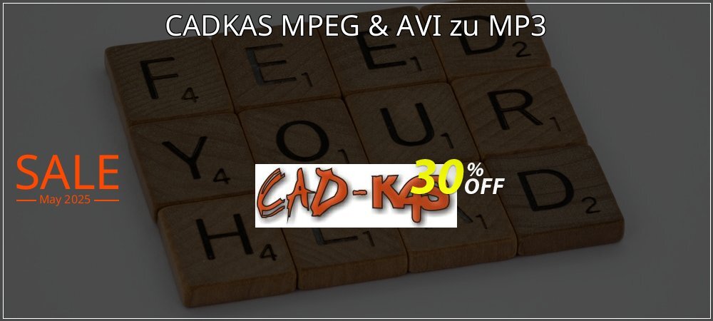 CADKAS MPEG & AVI zu MP3 coupon on World Whisky Day promotions