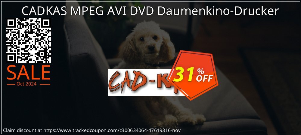 CADKAS MPEG AVI DVD Daumenkino-Drucker coupon on National Loyalty Day discount