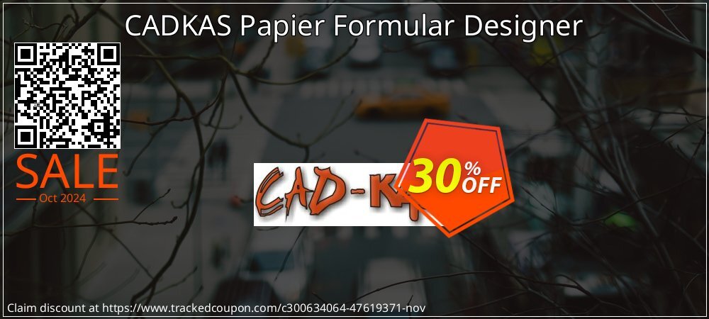CADKAS Papier Formular Designer coupon on National Loyalty Day offering discount