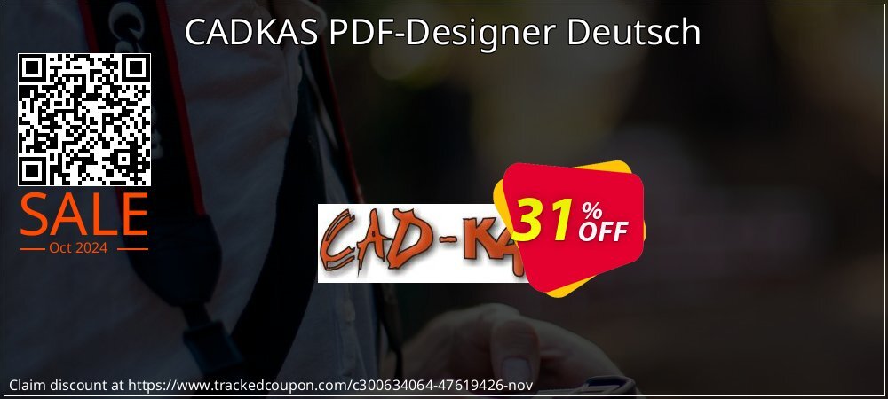 CADKAS PDF-Designer Deutsch coupon on National Loyalty Day offering sales