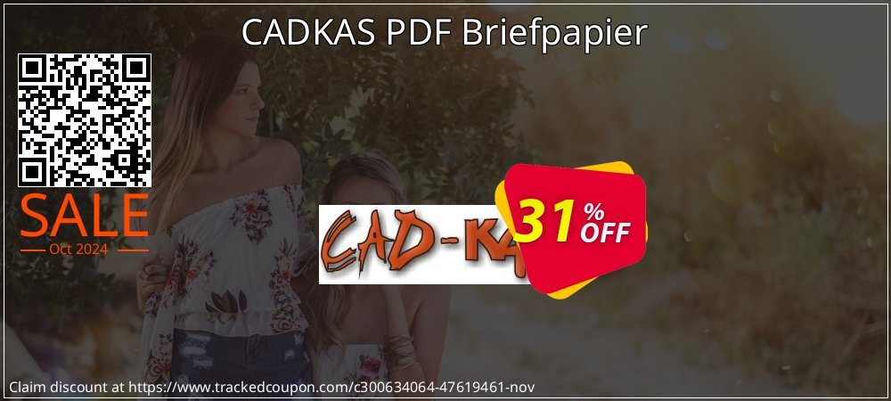 CADKAS PDF Briefpapier coupon on National Loyalty Day offering discount