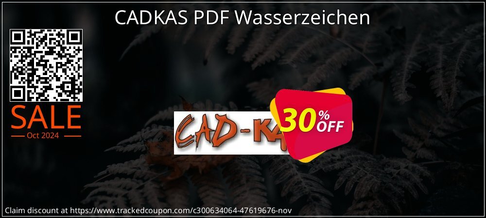 CADKAS PDF Wasserzeichen coupon on National Loyalty Day discount