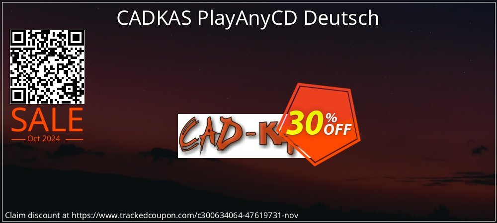 CADKAS PlayAnyCD Deutsch coupon on National Loyalty Day offering discount
