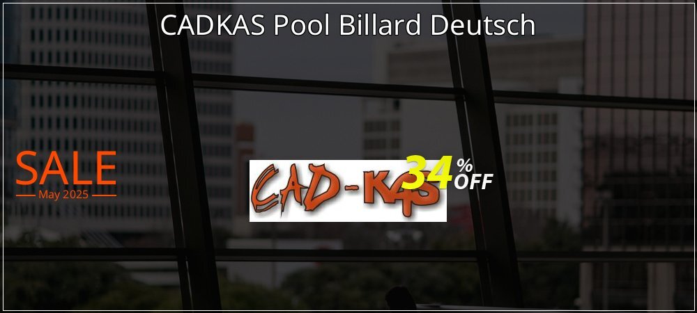 CADKAS Pool Billard Deutsch coupon on Graduation 2025 deals
