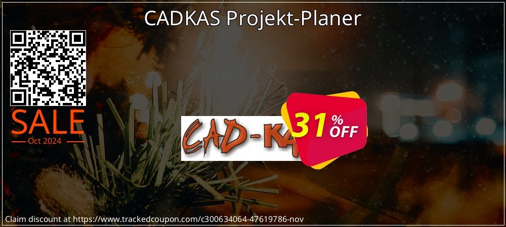 CADKAS Projekt-Planer coupon on National Loyalty Day offering sales