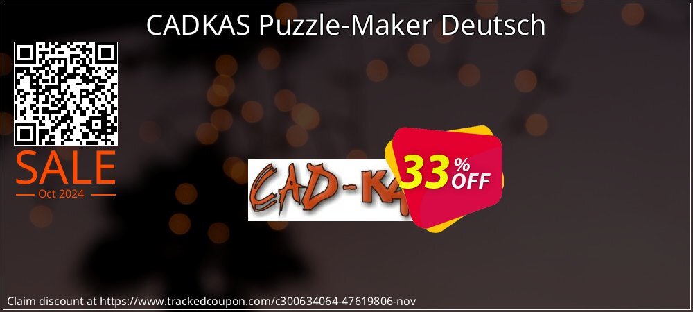 CADKAS Puzzle-Maker Deutsch coupon on National Loyalty Day discounts