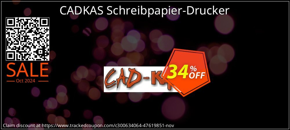 CADKAS Schreibpapier-Drucker coupon on National Loyalty Day discounts