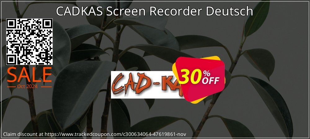 CADKAS Screen Recorder Deutsch coupon on National Loyalty Day promotions