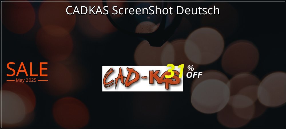 CADKAS ScreenShot Deutsch coupon on World Whisky Day offering discount
