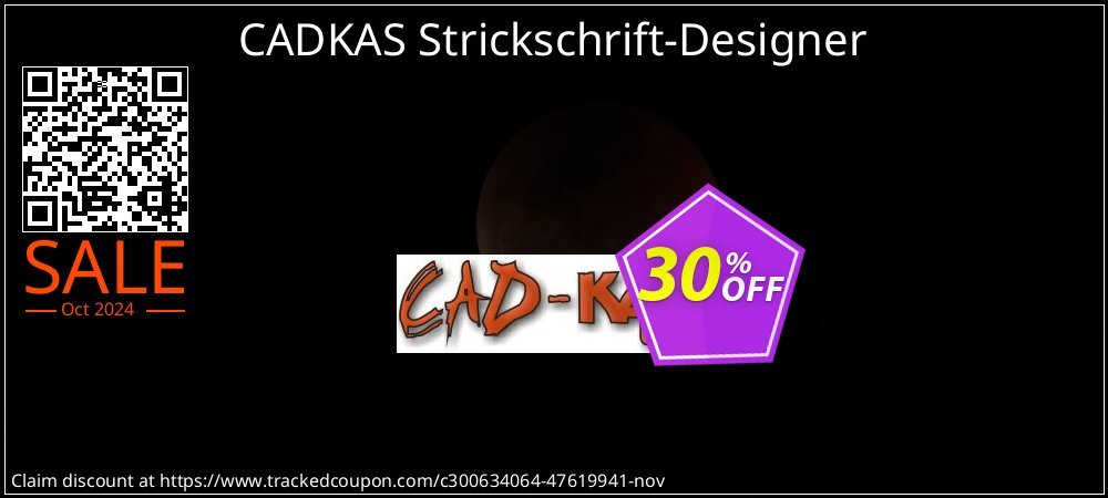 CADKAS Strickschrift-Designer coupon on National Loyalty Day discounts