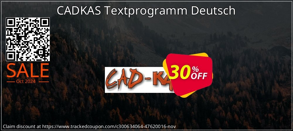 CADKAS Textprogramm Deutsch coupon on National Loyalty Day deals