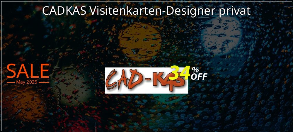 CADKAS Visitenkarten-Designer privat coupon on World Day of Music deals