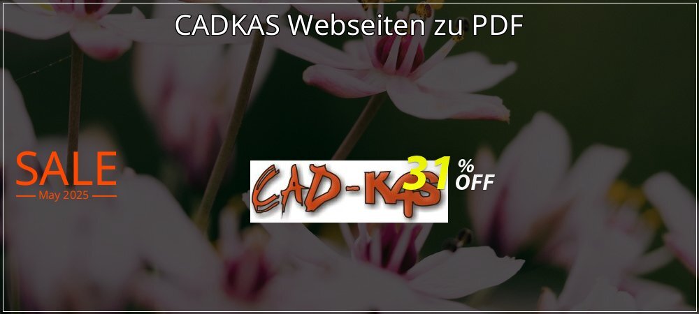 CADKAS Webseiten zu PDF coupon on World Whisky Day offering discount