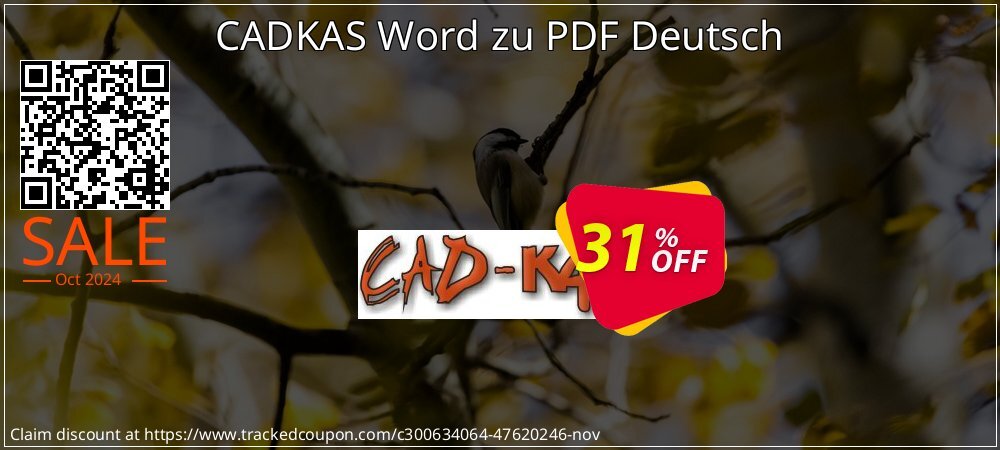CADKAS Word zu PDF Deutsch coupon on National Loyalty Day super sale