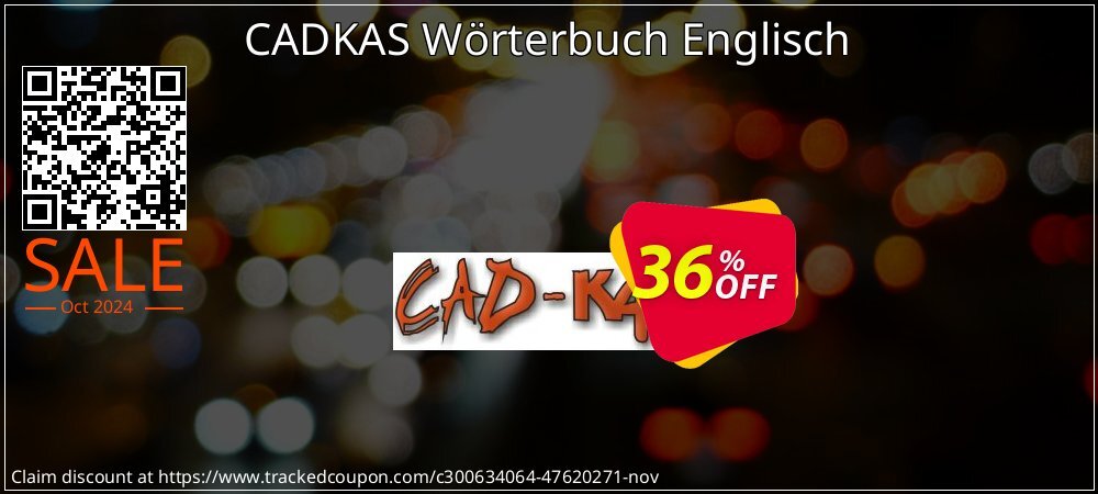 CADKAS Wörterbuch Englisch coupon on National Loyalty Day offering discount