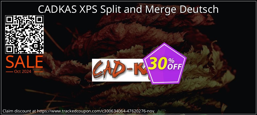 CADKAS XPS Split and Merge Deutsch coupon on National Loyalty Day sales