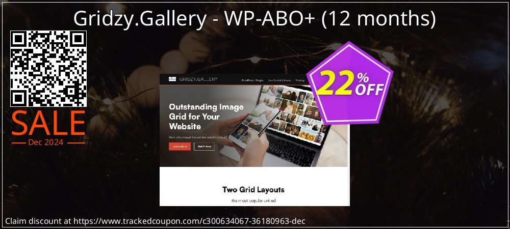 Gridzy.Gallery - WP-ABO+ - 12 months  coupon on Constitution Memorial Day offering sales