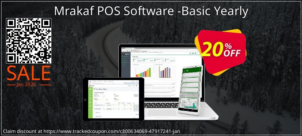 Mrakaf POS Software -Basic Yearly coupon on National Loyalty Day super sale