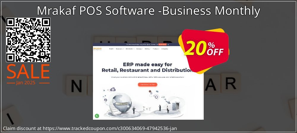 Mrakaf POS Software -Business Monthly coupon on World Whisky Day offer