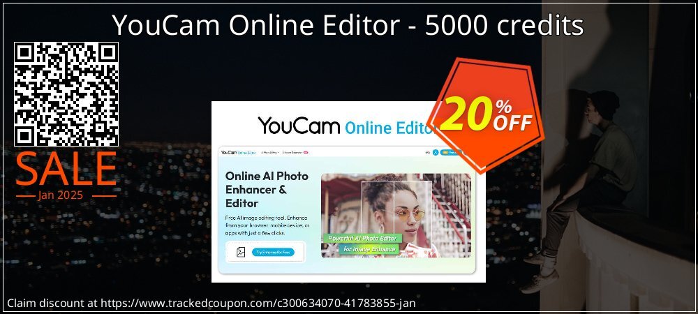 YouCam Online Editor - 5000 credits coupon on Mother Day offering discount