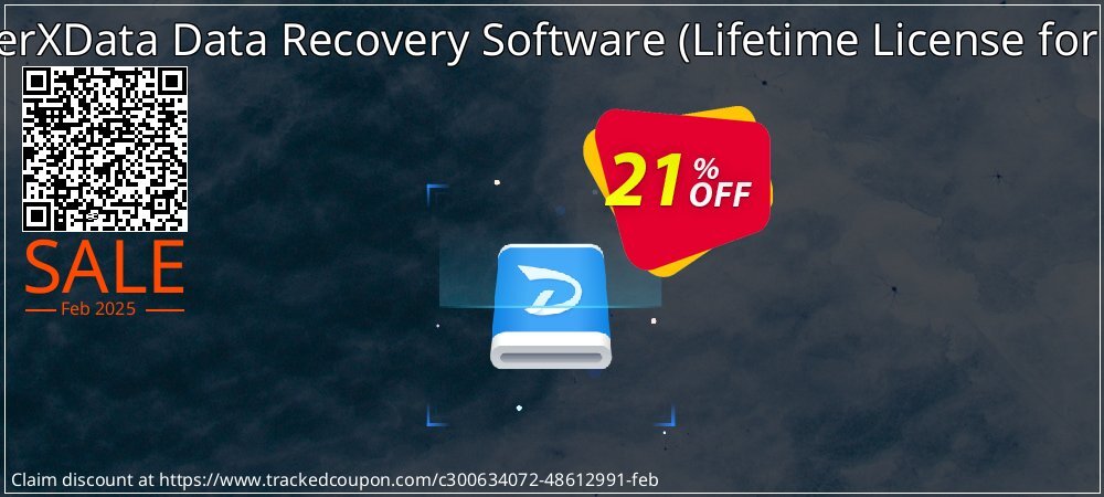 RecoverXData Data Recovery Software - Lifetime License for 3 PCs  coupon on World Party Day offering discount