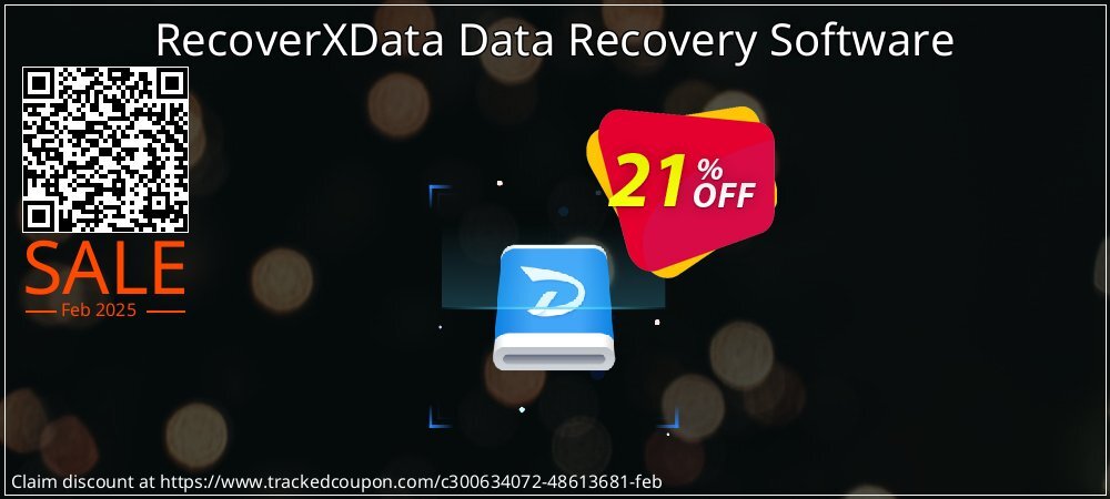 RecoverXData Data Recovery Software coupon on World Party Day deals