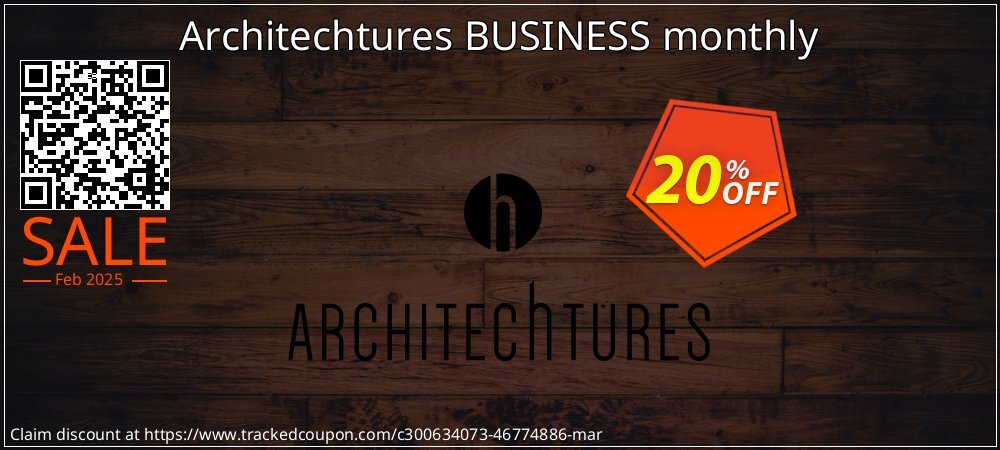 Architechtures BUSINESS monthly coupon on National Loyalty Day discounts