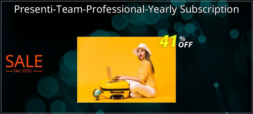 Presenti Team Professional Yearly Subscription coupon on End year super sale