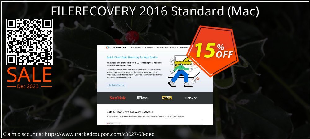 FILERECOVERY 2016 Standard - Mac  coupon on Easter Day offering discount