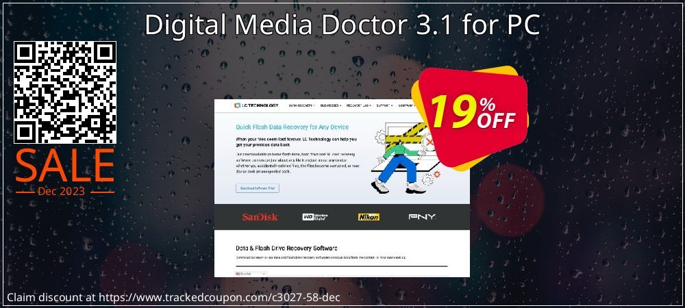 Digital Media Doctor 3.1 for PC coupon on Virtual Vacation Day promotions