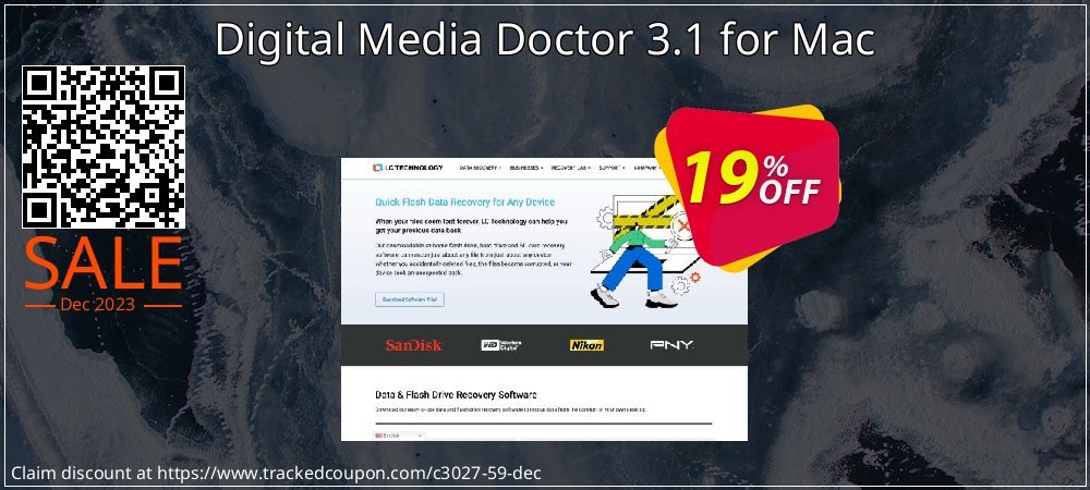 Digital Media Doctor 3.1 for Mac coupon on Tell a Lie Day deals