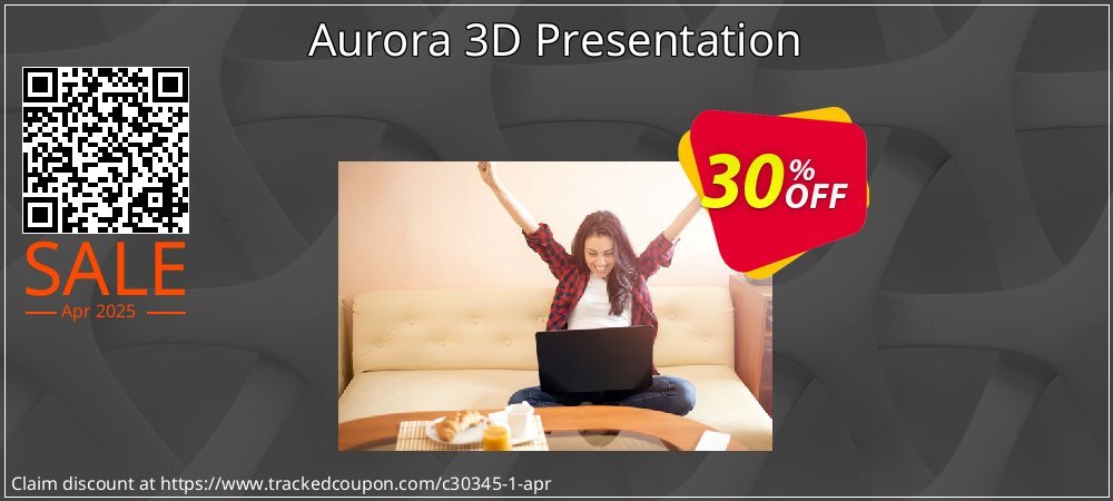 Aurora 3D Presentation coupon on World Party Day sales