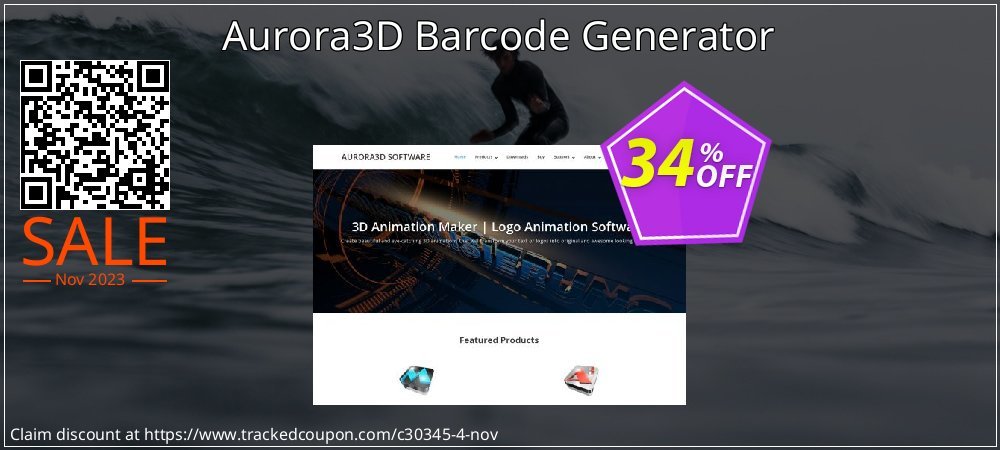 Aurora3D Barcode Generator coupon on Tell a Lie Day discount