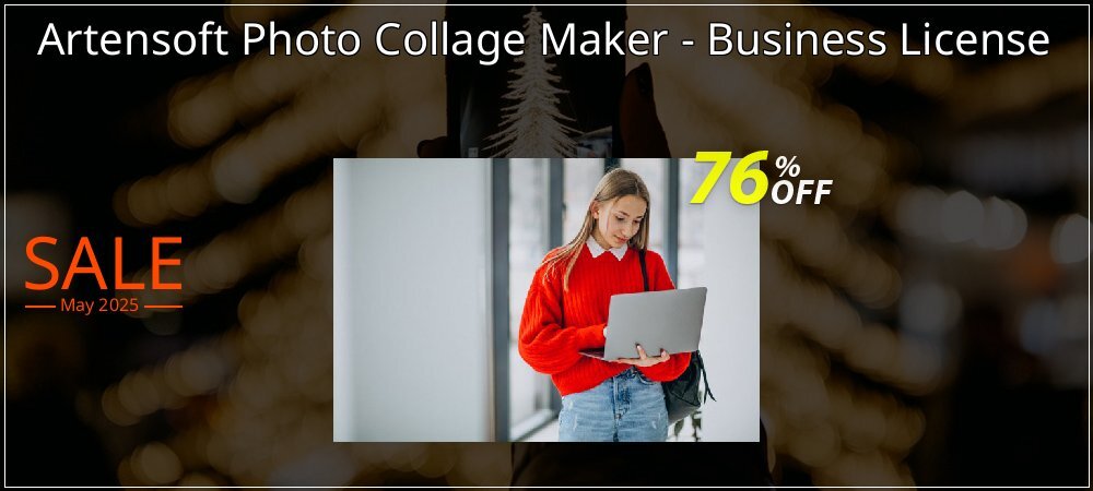 Artensoft Photo Collage Maker - Business License coupon on April Fools Day sales