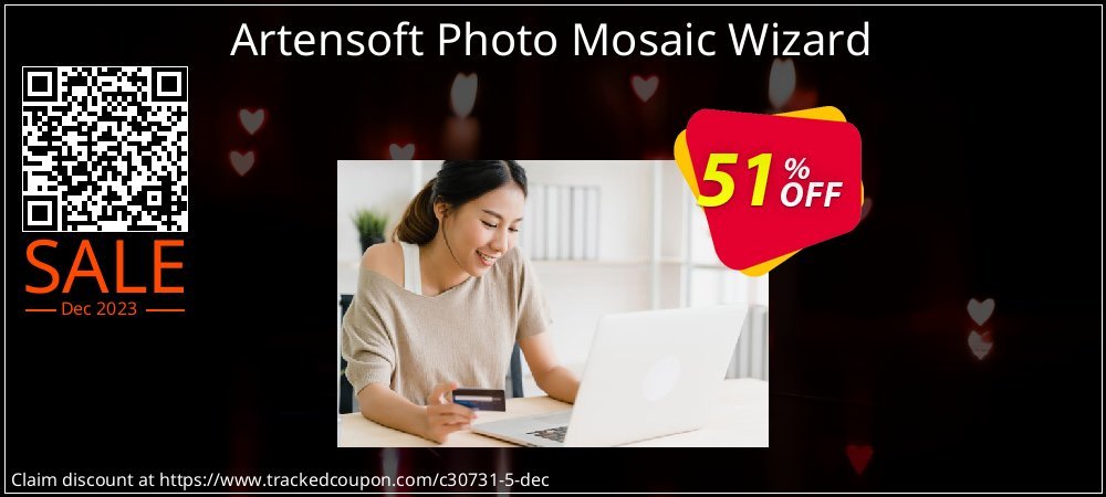 Get 50% OFF Artensoft Photo Mosaic Wizard offering sales