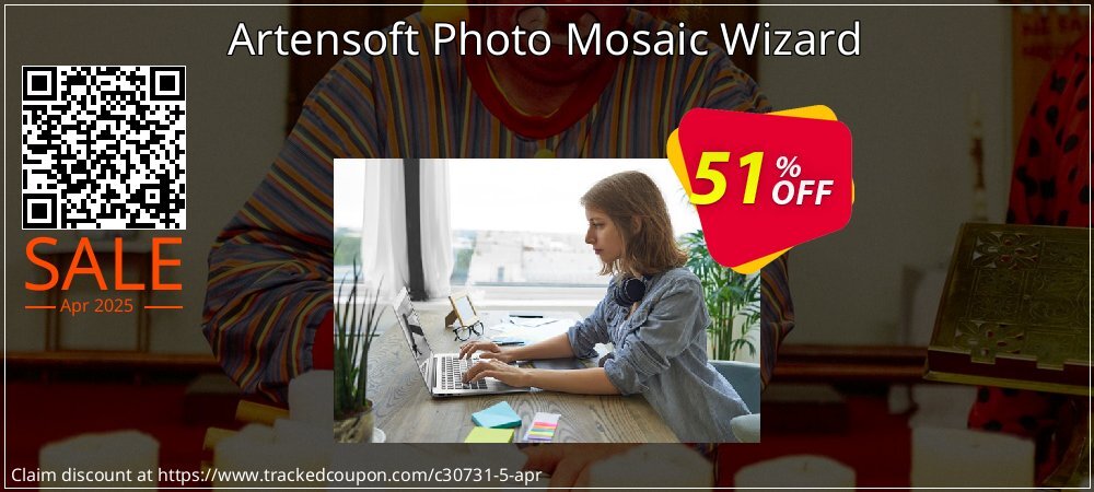 Artensoft Photo Mosaic Wizard coupon on National Walking Day discount