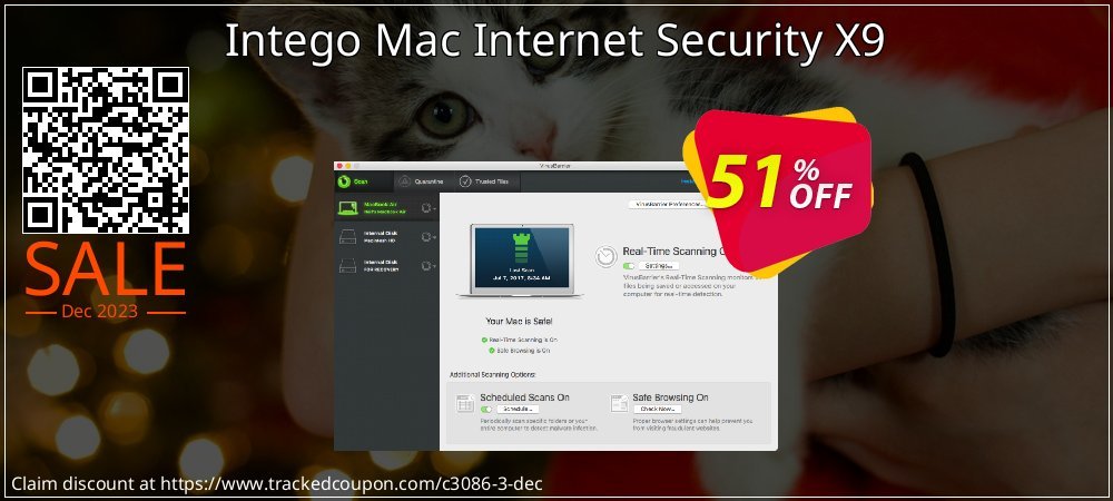 Intego Mac Internet Security X9 coupon on Easter Day offering discount