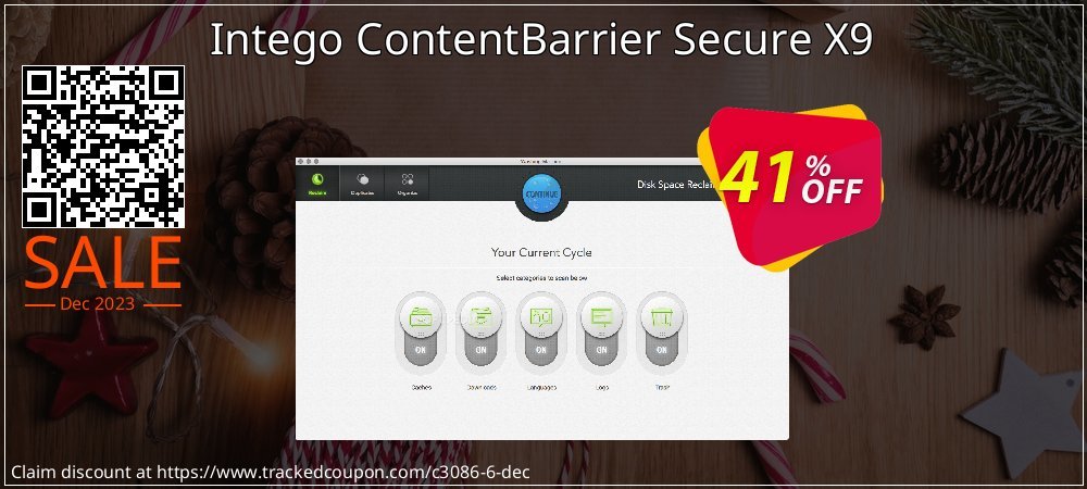 Intego ContentBarrier Secure X9 coupon on Palm Sunday super sale