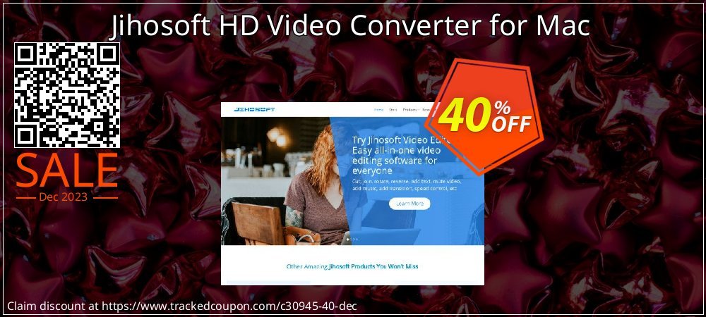 Jihosoft HD Video Converter for Mac coupon on National Walking Day sales