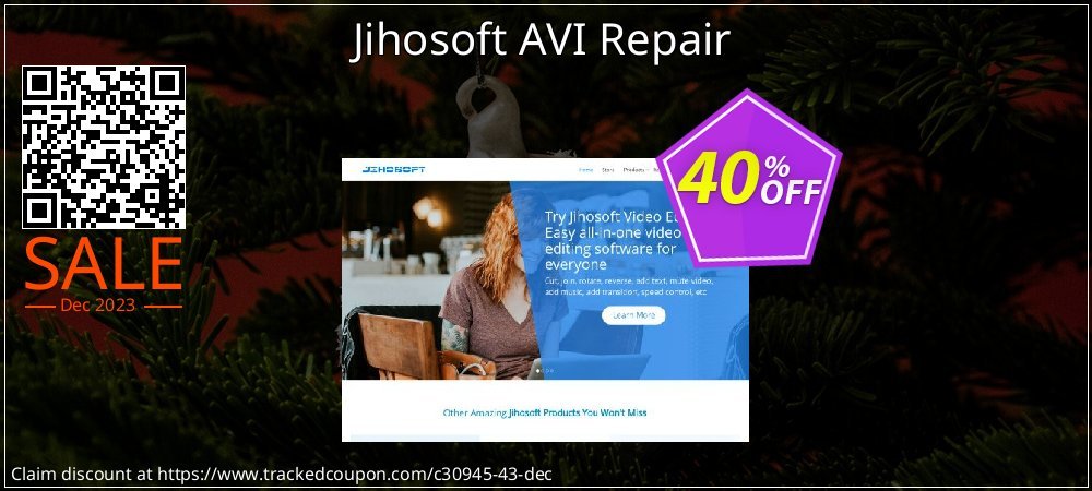 Jihosoft AVI Repair coupon on Easter Day discount