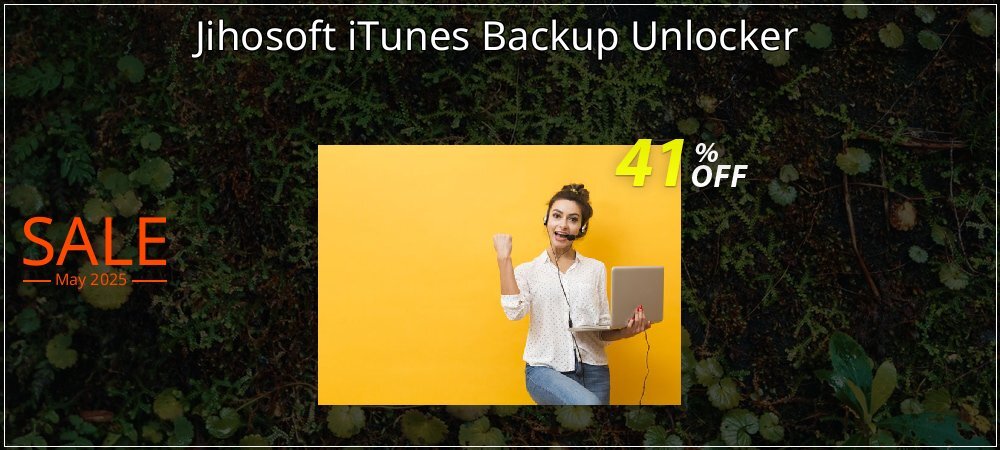 Jihosoft iTunes Backup Unlocker coupon on National Pizza Party Day sales