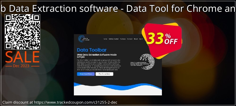 Web Data Extraction software - Data Tool for Chrome and F coupon on April Fools' Day offer