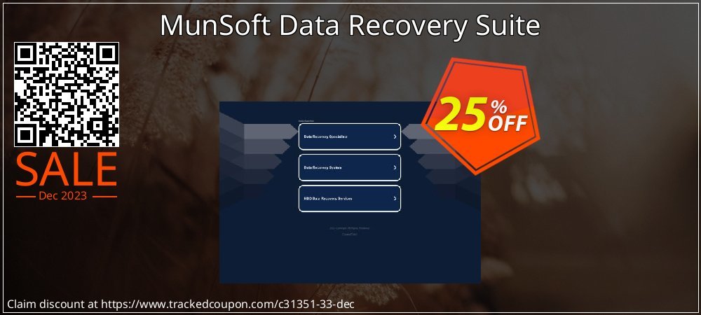MunSoft Data Recovery Suite coupon on Virtual Vacation Day offer