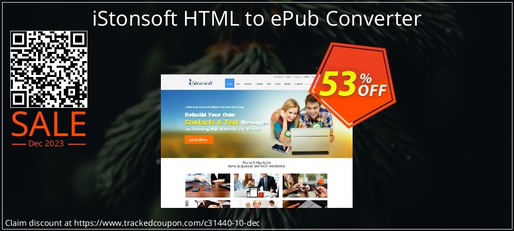 iStonsoft HTML to ePub Converter coupon on National Walking Day super sale