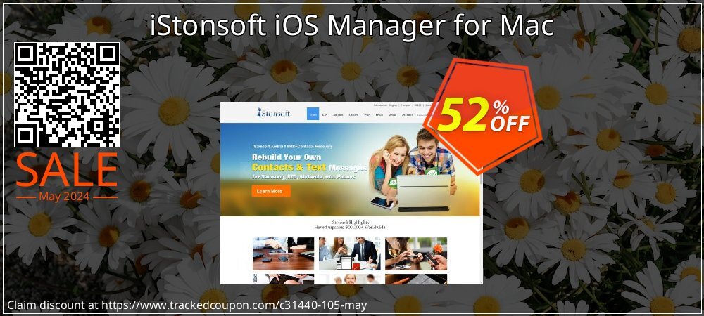 iStonsoft iOS Manager for Mac coupon on Mother's Day discount