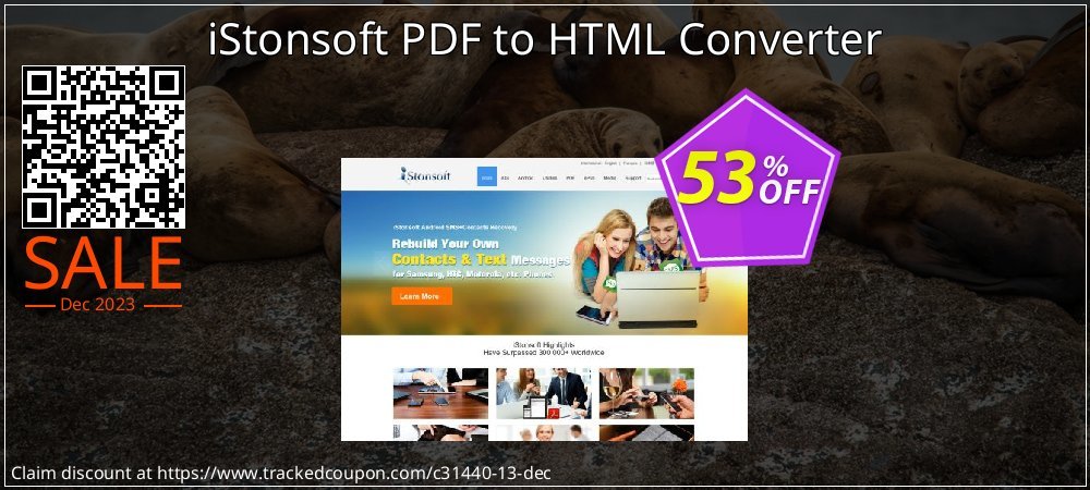 iStonsoft PDF to HTML Converter coupon on Virtual Vacation Day promotions