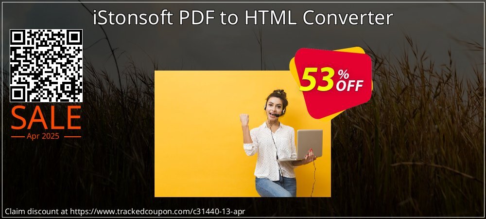 iStonsoft PDF to HTML Converter coupon on Easter Day sales