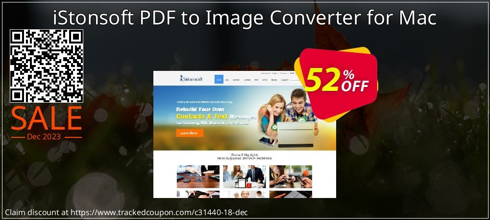 iStonsoft PDF to Image Converter for Mac coupon on Virtual Vacation Day offering discount